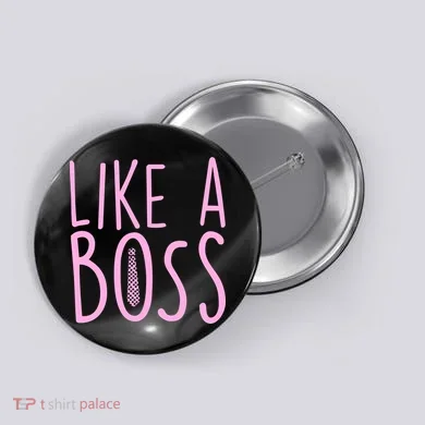 Cute Like A Boss Button