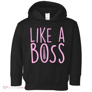 Cute Like A Boss Toddler Hoodie