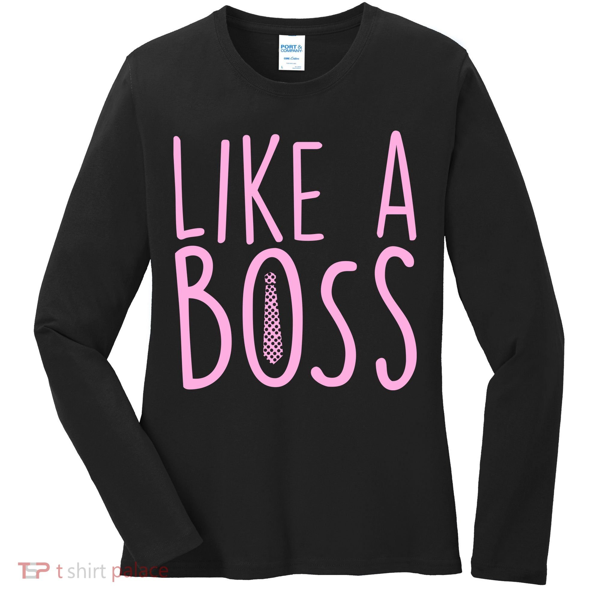 Cute Like A Boss Women's Long Sleeve Shirt