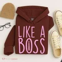 Cute Like A Boss Hoodie thumb 4