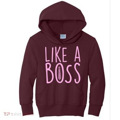 Cute Like A Boss Kids Hoodie