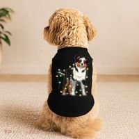 Christmas Lights Australian Shepherd Dog Lover Xmas Gift Cute Gift Doggie Tank thumb 2