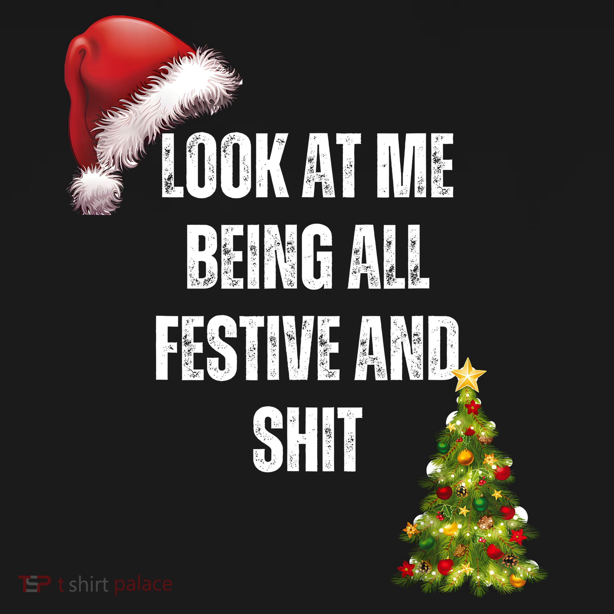 Christmas Look At Me Being All Festive And Shit Apron