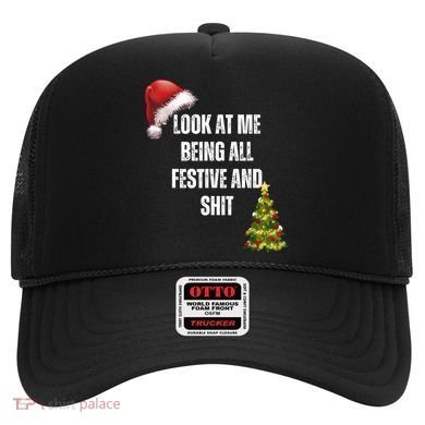 Christmas Look At Me Being All Festive And Shit Hat