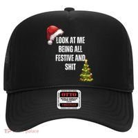 Christmas Look At Me Being All Festive And Shit Hat thumb 0
