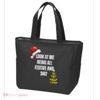 Christmas Look At Me Being All Festive And Shit Tote Bag thumb 3