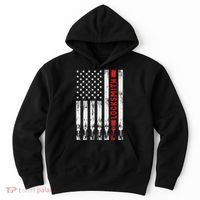 Cool Locksmith Art American Flag Lock Picker Hoodie thumb 0