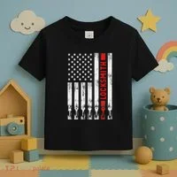 Cool Locksmith Art American Flag Lock Picker Toddler T-Shirt thumb 3
