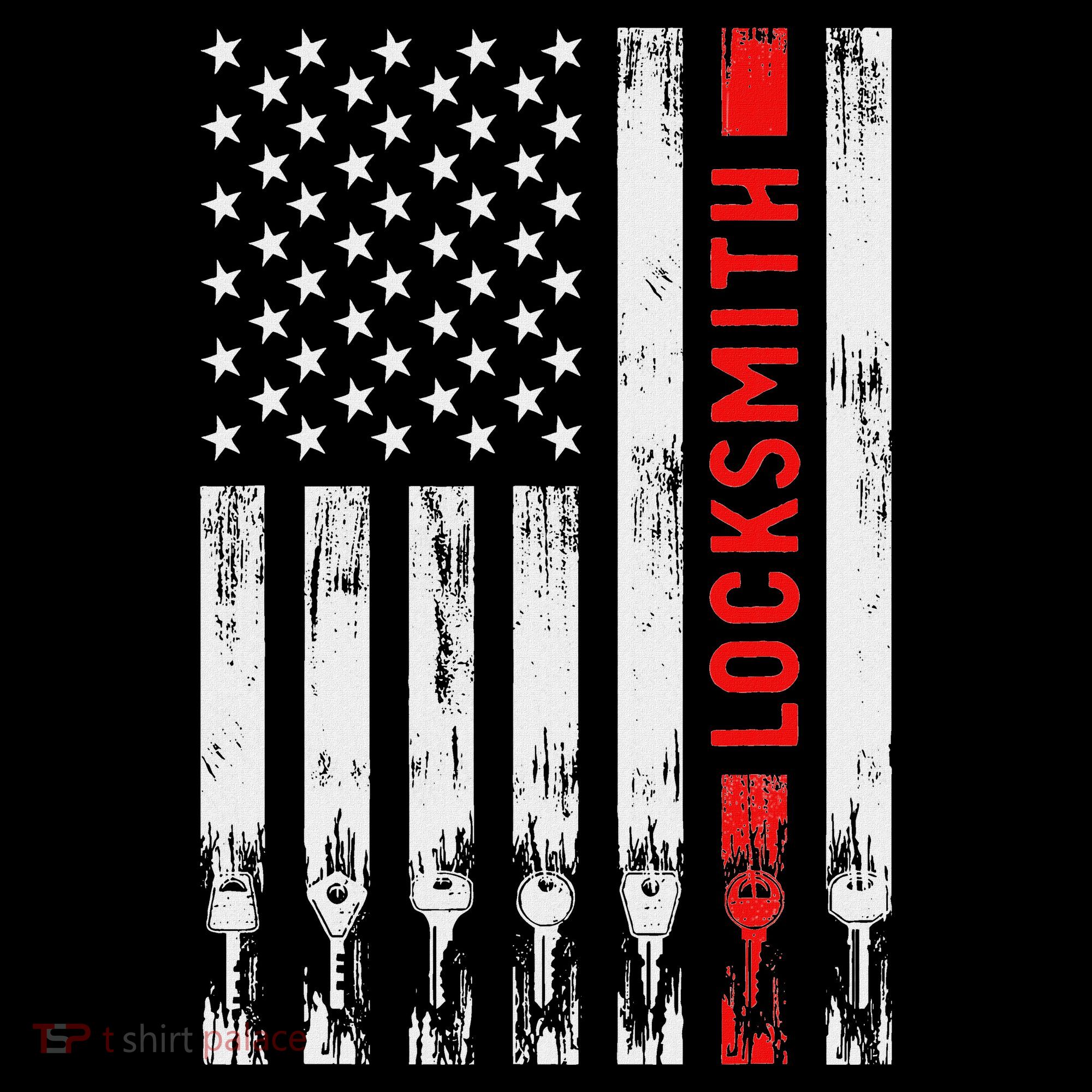 Cool Locksmith Art American Flag Lock Picker Visor