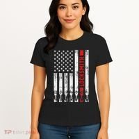 Cool Locksmith Art American Flag Lock Picker Women's T-Shirt thumb 4
