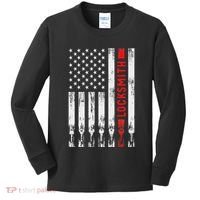Cool Locksmith Art American Flag Lock Picker Kids Long Sleeve Shirt thumb 0