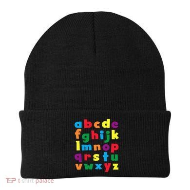 Colorful Letters Alphabet Educational Abcs Beanie