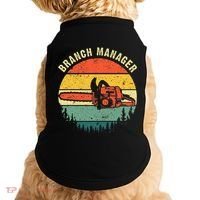 Cool Lumberjack Art Women Arborist Logger Branch Manager Doggie Tank thumb 0