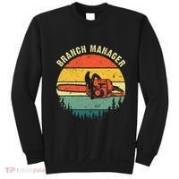 Cool Lumberjack Art Women Arborist Logger Branch Manager Sweatshirt thumb 0