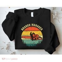 Cool Lumberjack Art Women Arborist Logger Branch Manager Sweatshirt thumb 2