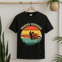Cool Lumberjack Art Women Arborist Logger Branch Manager T-Shirt thumb 2