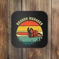 Cool Lumberjack Art Women Arborist Logger Branch Manager Coaster thumb 0