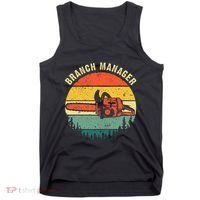 Cool Lumberjack Art Women Arborist Logger Branch Manager Tank Top thumb 0