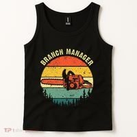 Cool Lumberjack Art Women Arborist Logger Branch Manager Tank Top thumb 2