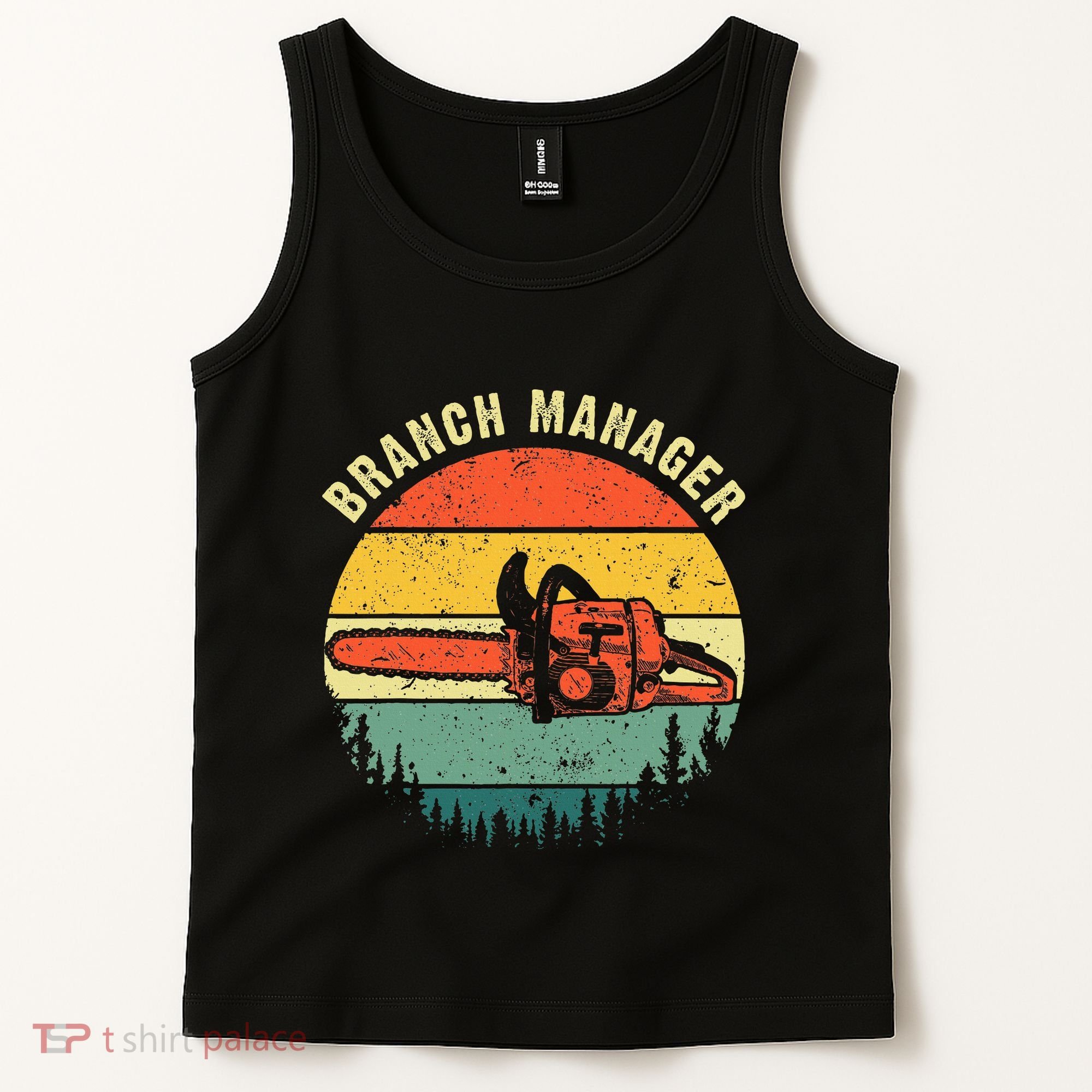 Cool Lumberjack Art Women Arborist Logger Branch Manager Tank Top