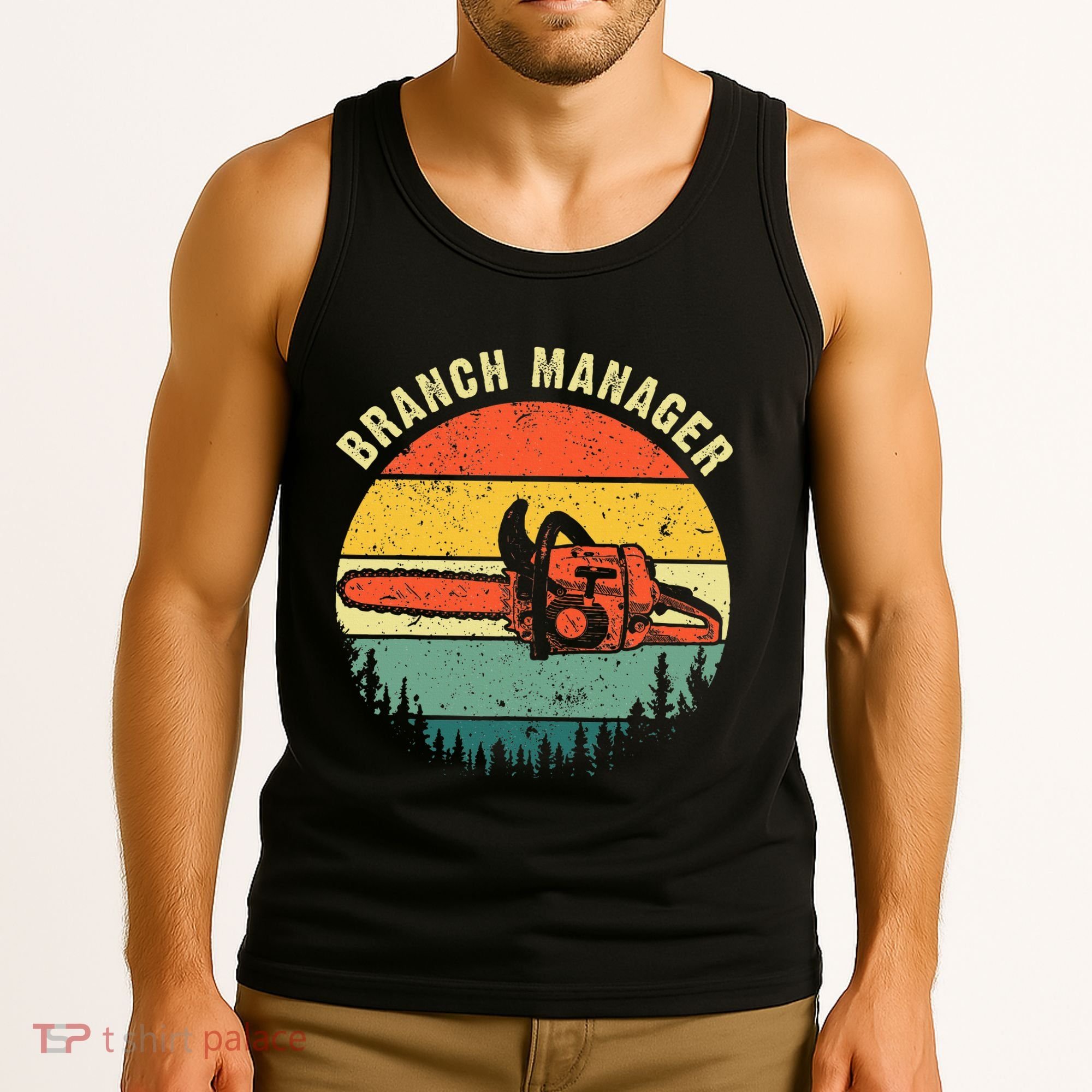 Cool Lumberjack Art Women Arborist Logger Branch Manager Tank Top