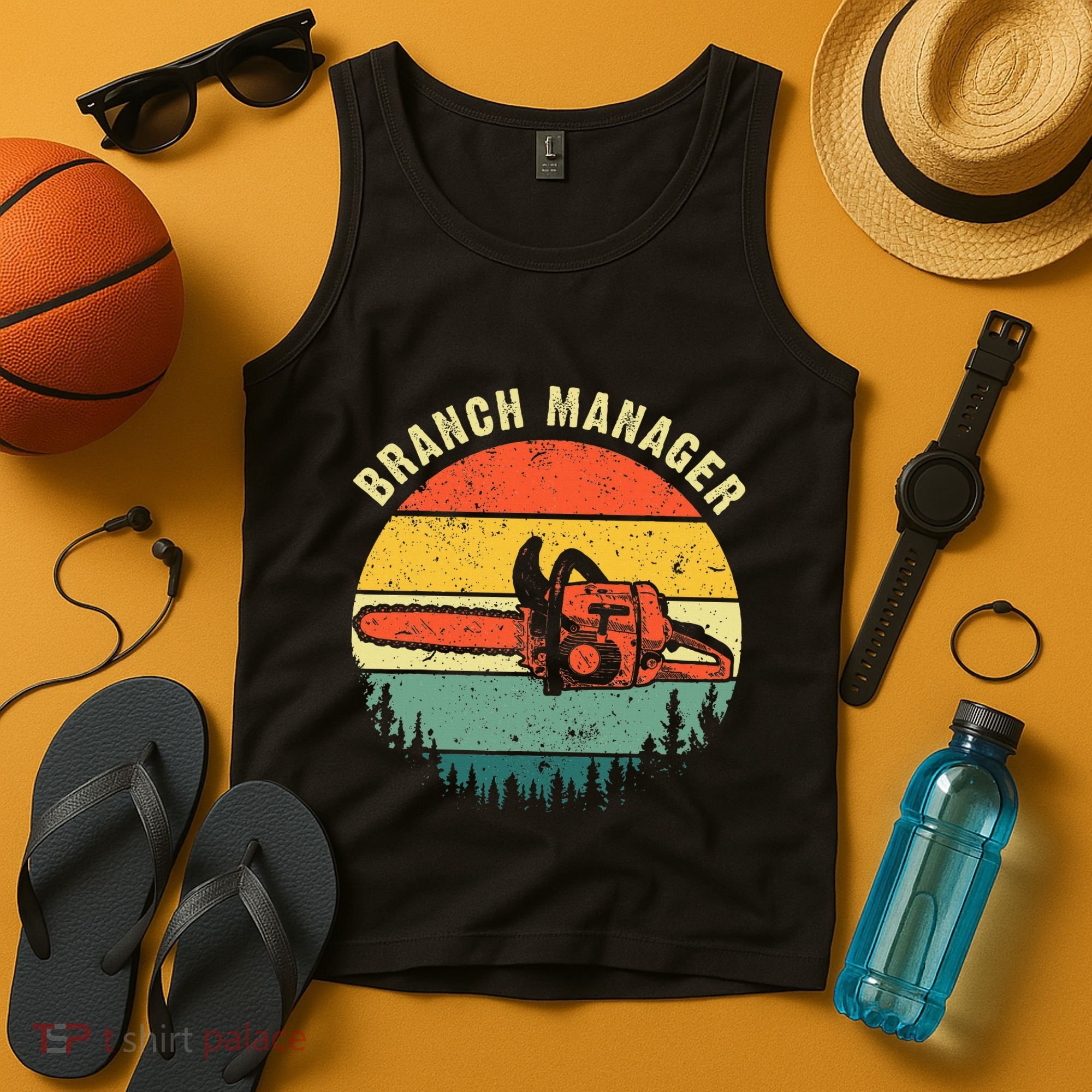 Cool Lumberjack Art Women Arborist Logger Branch Manager Tank Top