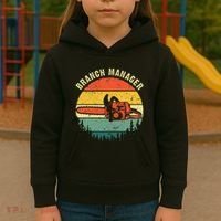 Cool Lumberjack Art Women Arborist Logger Branch Manager Kids Hoodie thumb 3