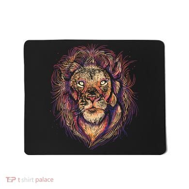 Colorful Lion Abstract Mousepad