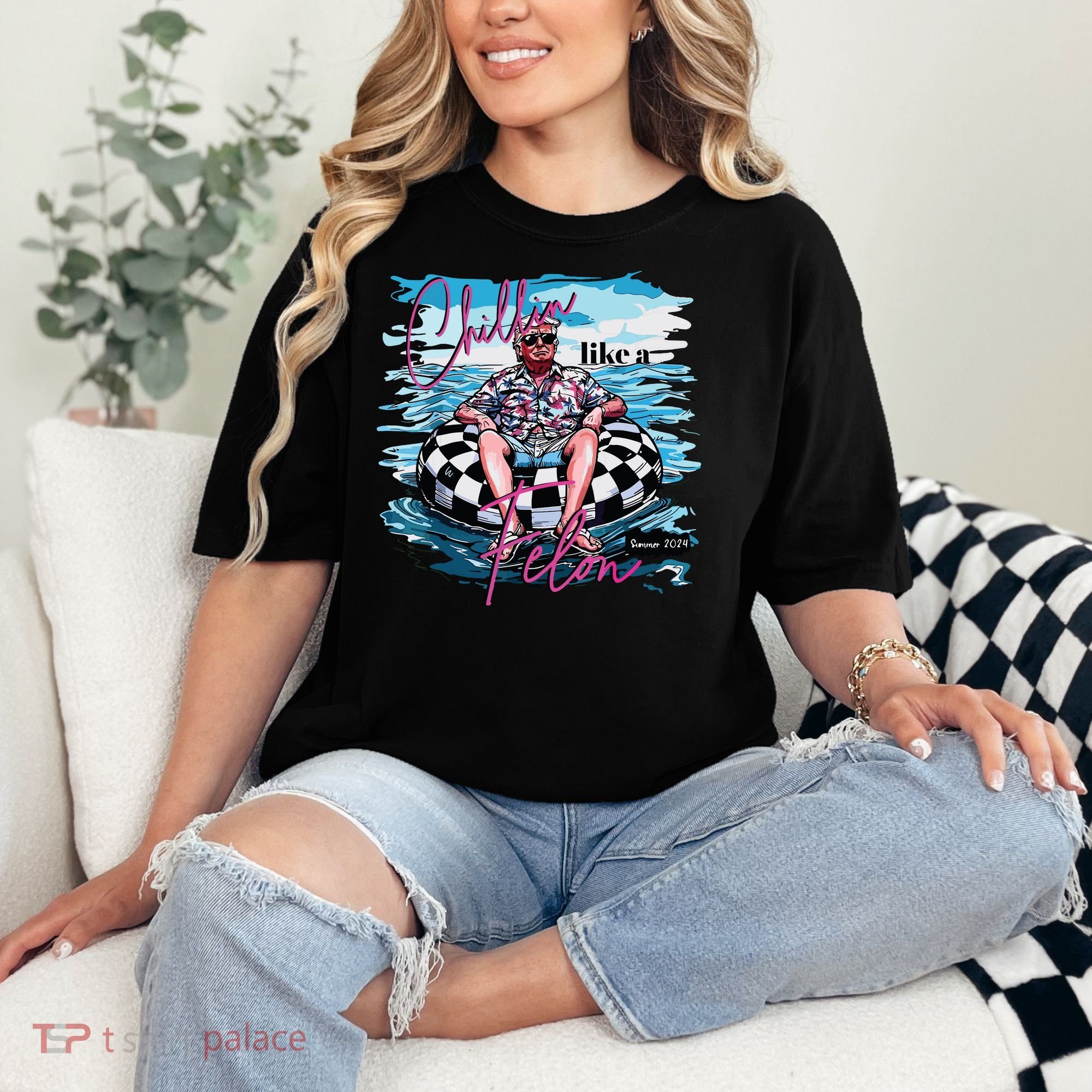 Chillin Like A Felon Comfort Colors T-Shirt