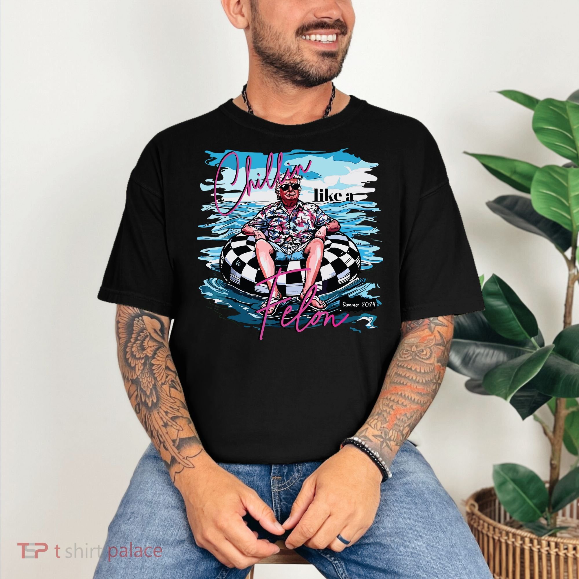 Chillin Like A Felon Comfort Colors T-Shirt
