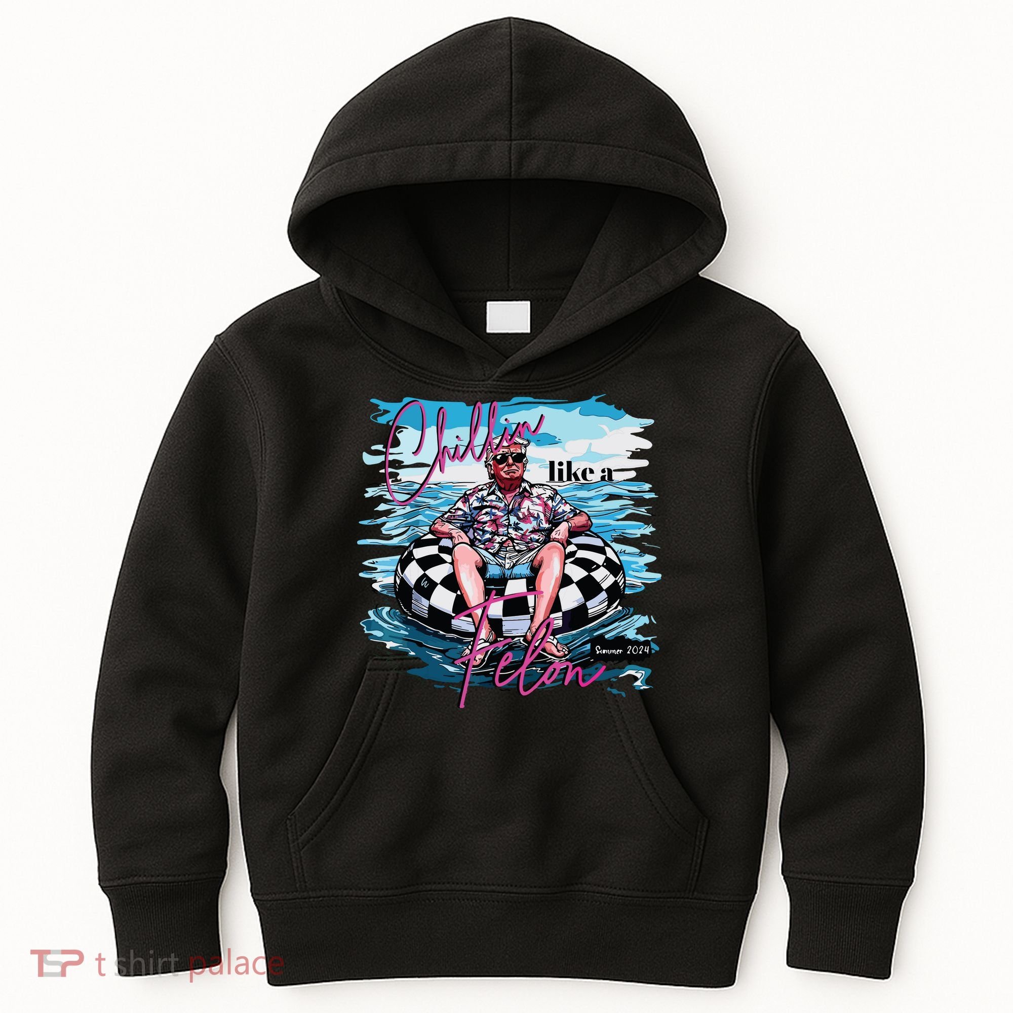 Chillin Like A Felon Kids Hoodie