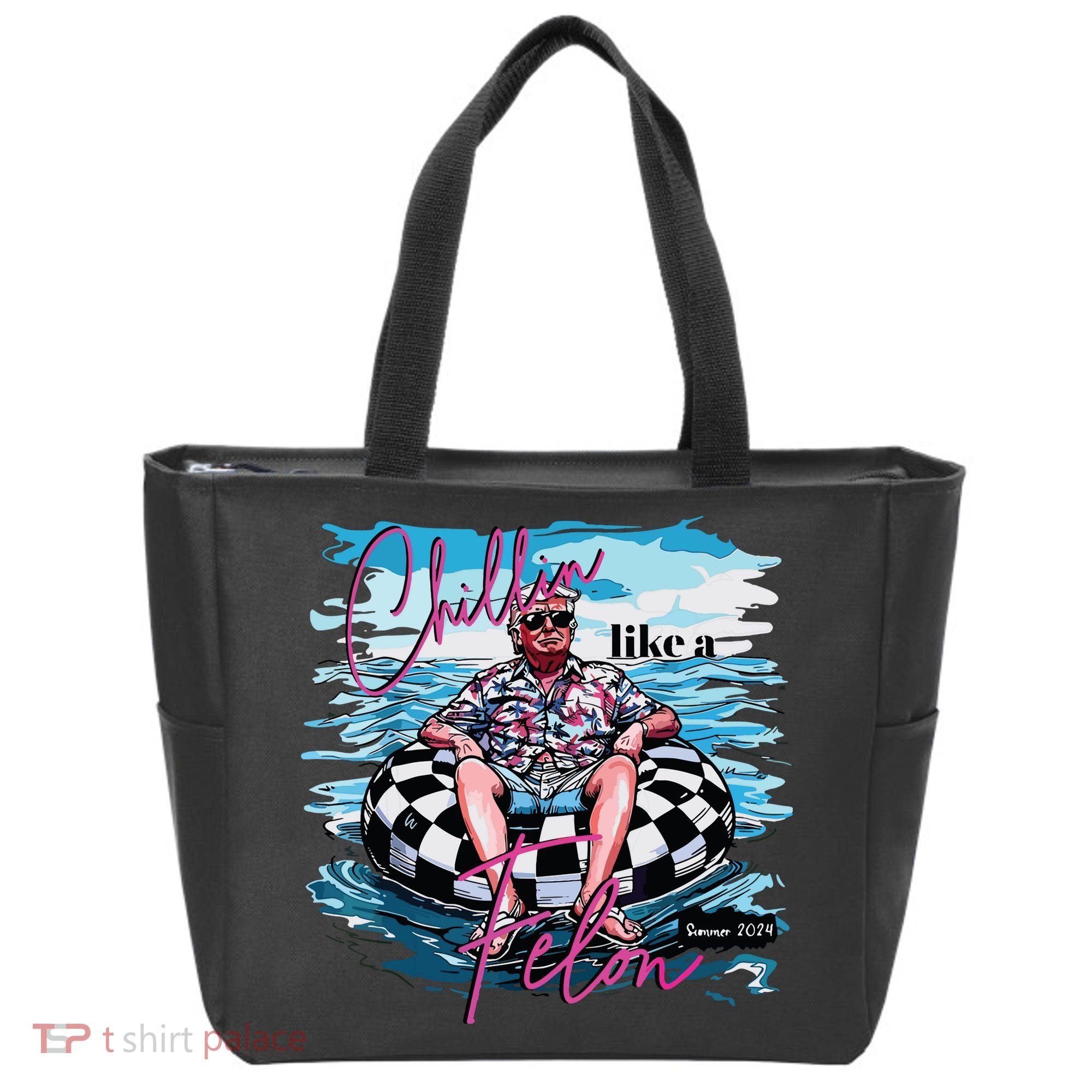 Chillin Like A Felon Tote Bag