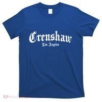 Crenshaw Los Angeles California Hood T-Shirt thumb 0