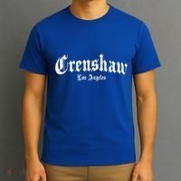 Crenshaw Los Angeles California Hood T-Shirt thumb 3