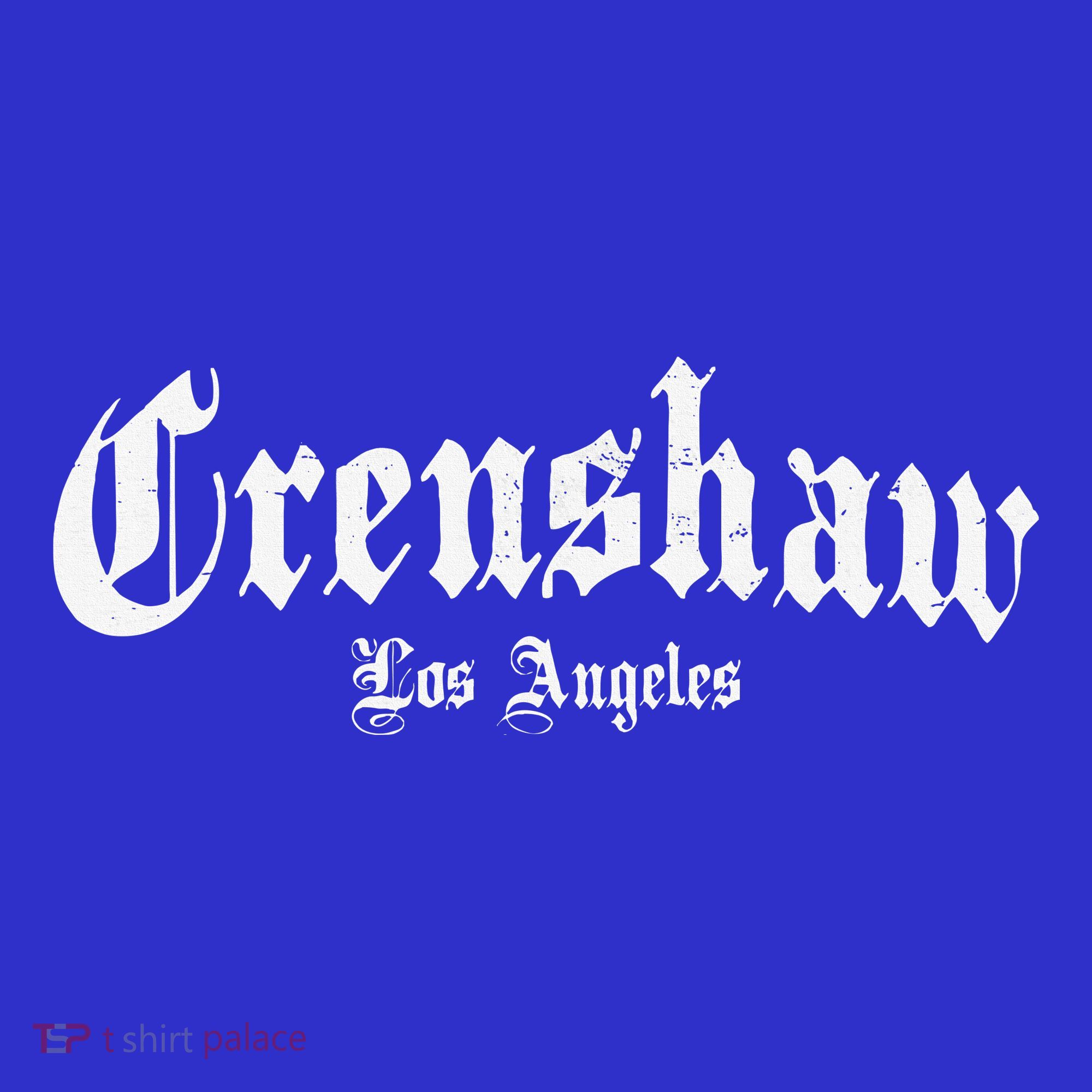 Crenshaw Los Angeles California Hood T-Shirt