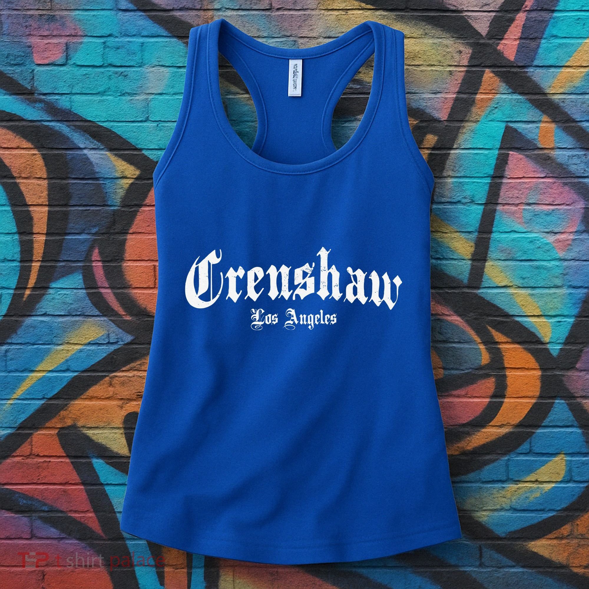 Crenshaw Los Angeles California Hood Women's Tank Top