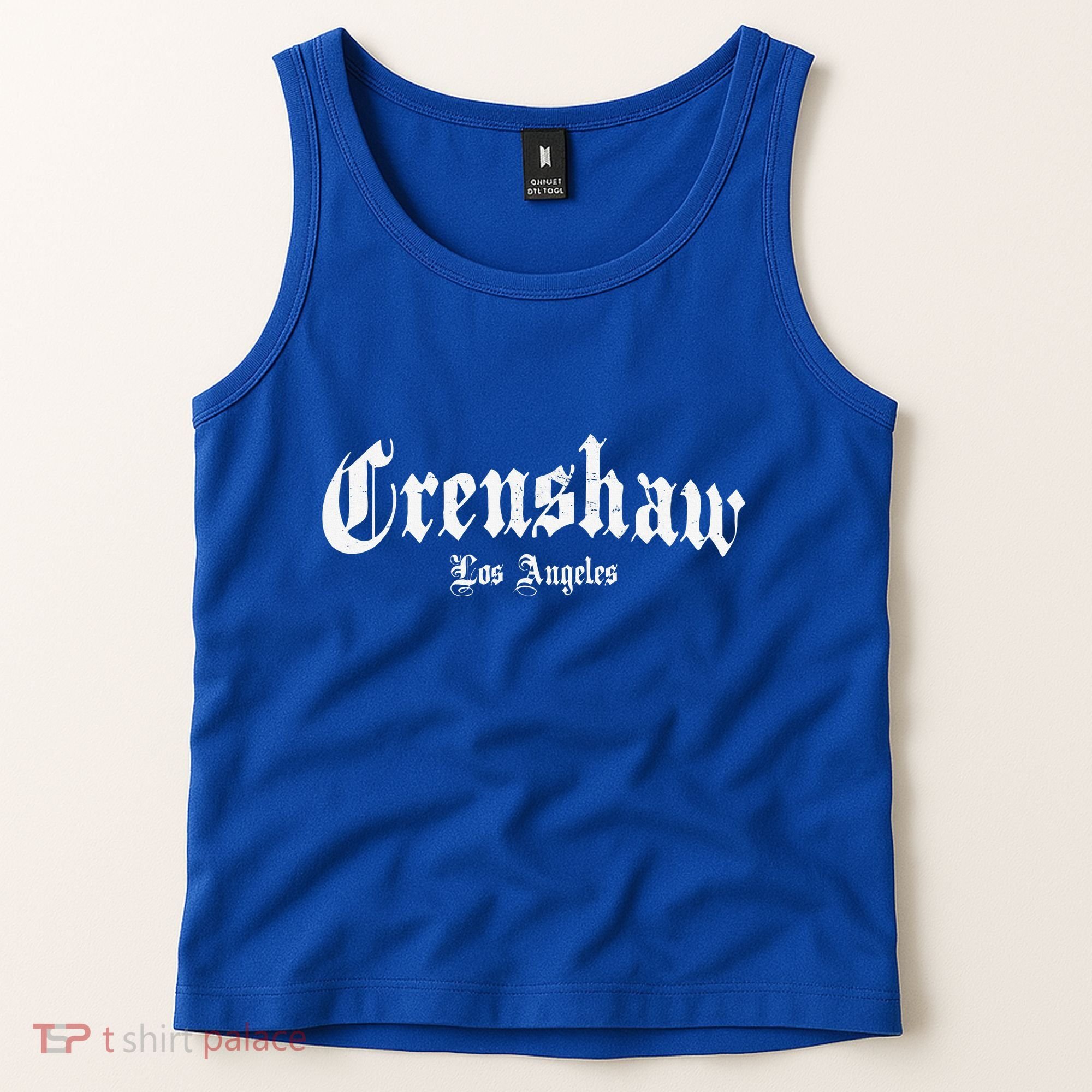Crenshaw Los Angeles California Hood Tank Top