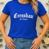 Crenshaw Los Angeles California Hood Women's T-Shirt thumb 2