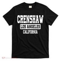 Crenshaw Los Angeles California South Central Hip Hop Gangsta Rap T-Shirt thumb 0
