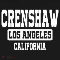 Crenshaw Los Angeles California South Central Hip Hop Gangsta Rap Women's Tank Top thumb 5