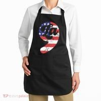 Comma La American Flag Kamala Harris Apron thumb 2