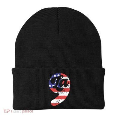 Comma La American Flag Kamala Harris Beanie
