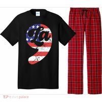 Comma La American Flag Kamala Harris Pajama Set thumb 0