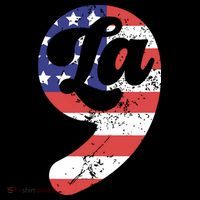 Comma La American Flag Kamala Harris Mousepad thumb 1