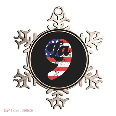 Comma La American Flag Kamala Harris Ornament