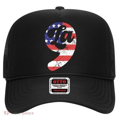 Comma La American Flag Kamala Harris Hat