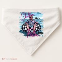 Chillin Like A Felon Trump For President 2024 USA-Made Doggie Bandana thumb 0