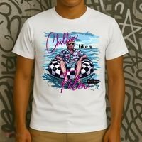 Chillin Like A Felon Trump For President 2024 T-Shirt thumb 3