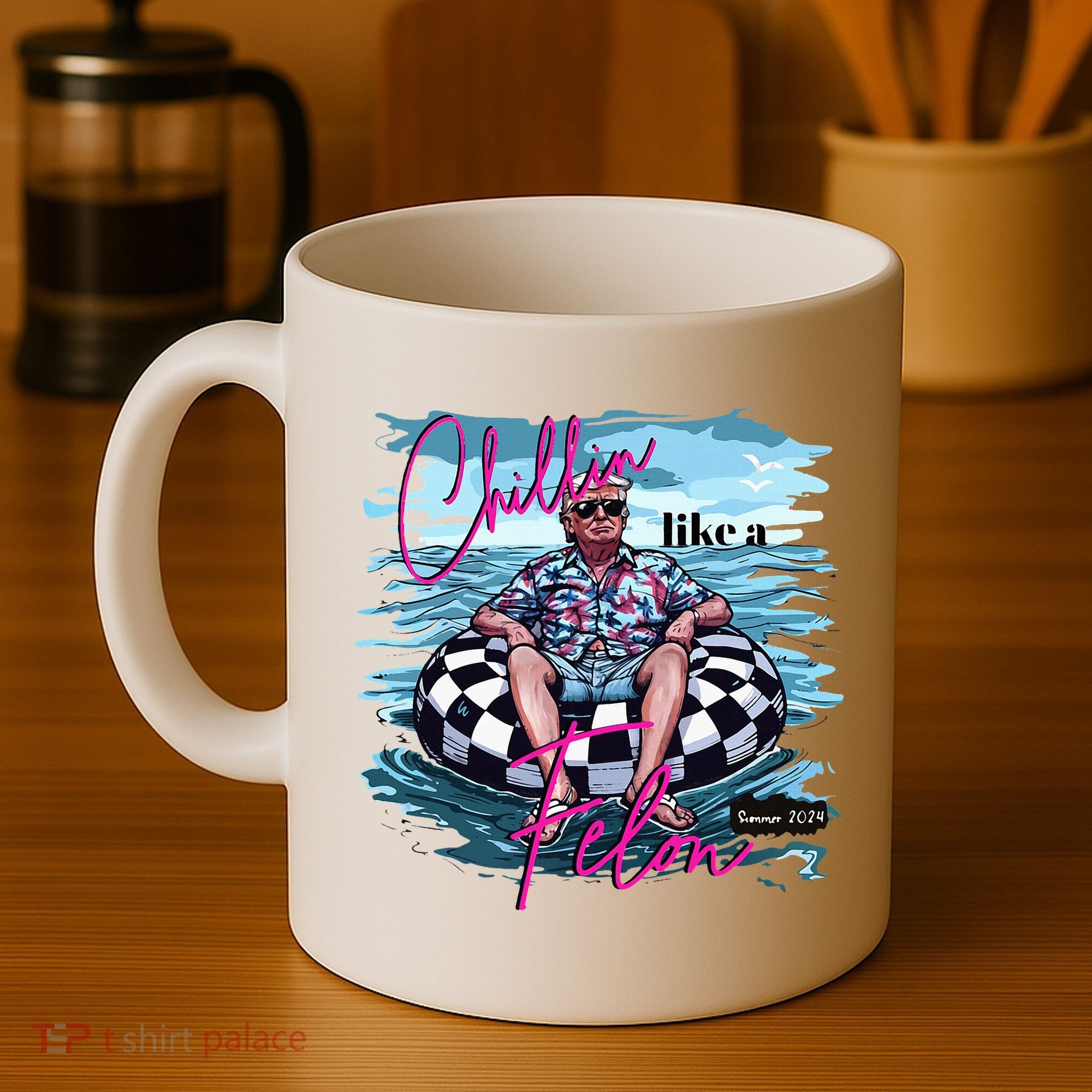 Chillin Like A Felon Trump For President 2024 Coffee Mug