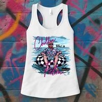Chillin Like A Felon Trump For President 2024 Women's Tank Top thumb 3